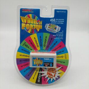 Wheel Of Fortune Handheld Video Game CARTRIDGE 5 Tiger Electronics